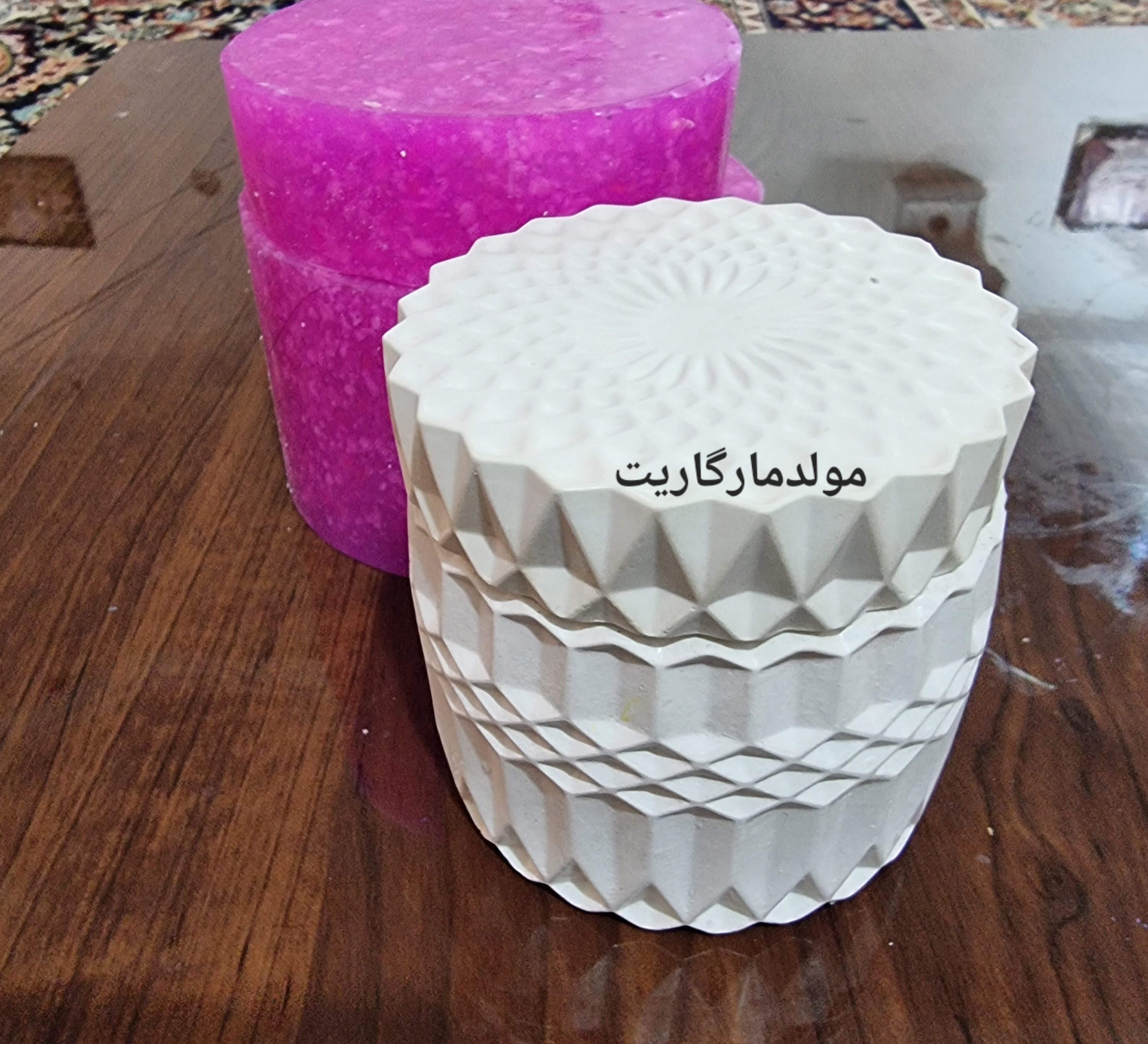 قالب سیلیکونی بانکه درب دار