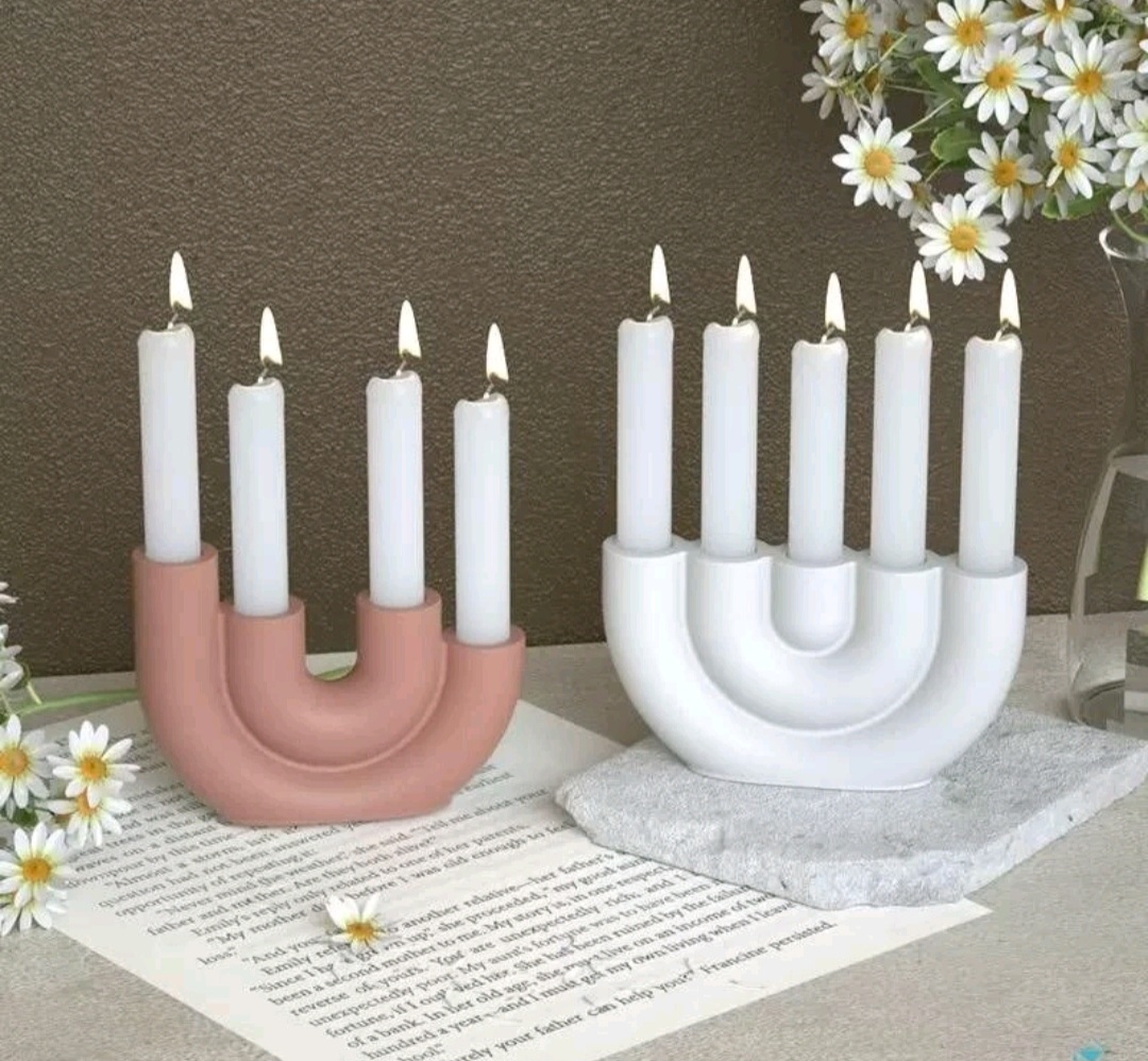 قالب سیلیکونی جا شمعی